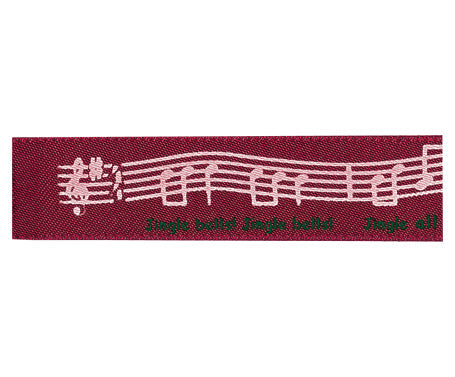 ドレミリボン Jingle Bells A #017 3サイズ6色展開