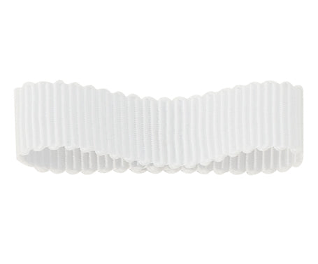 ポリエステルペタシャムリボン #001(ホワイト)11サイズ120色展開