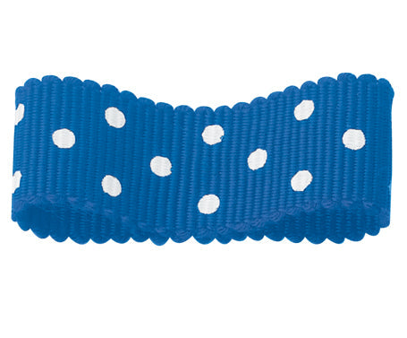 アクリルペタシャムリボン 水玉 #026 3サイズ24色展開