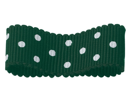 アクリルペタシャムリボン 水玉 #034 3サイズ24色展開