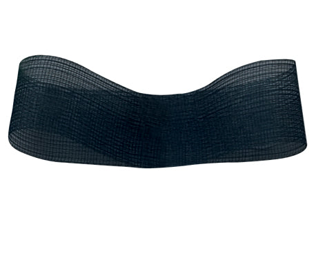 ナイロンオーガンジーリボン 15D #055(ブラック)4サイズ30色展開