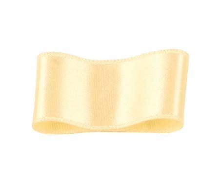 シルクシングルサテンリボン #008 レモンシフォン 9サイズ50色展開