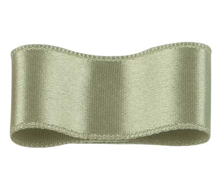 シルクシングルサテンリボン #031 ダークカーキ 9サイズ50色展開