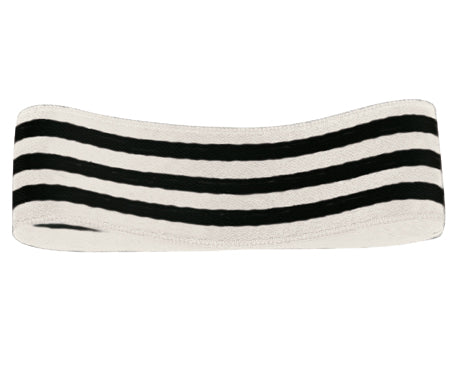 ストライプサテンリボン #001(ホワイト)6サイズ10色展開