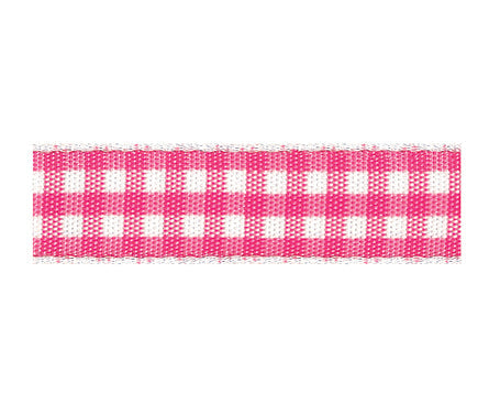 チェックタフタリボン #102　5サイズ79色展開